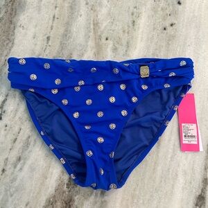 Lilly Pulitzer Marina Sarong Bikini Bottom size 8